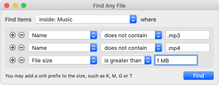 download the new version for mac Find Any File FAF