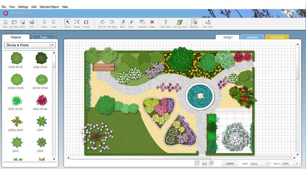 园林辅助设计和环境美化软件 Artifact Interactive Garden Planner v3.8.59