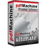 打印流转换为PDF Broadgun pdfMachine v20.19 / PdfMachine merge v2.0.8873.22012-App热