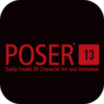 人物造型大师 3D 建模 Bondware Poser Pro v13.3.686-App热